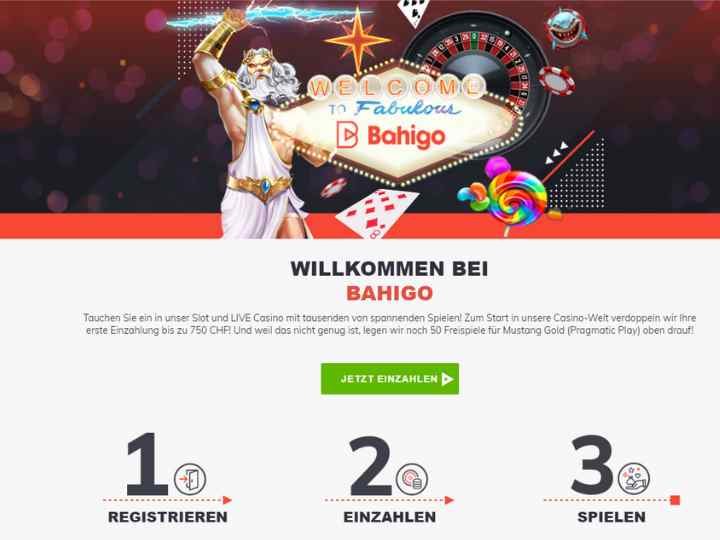 Bahigo Casino Schweiz: Online Spielhallen Erfahrung mit Vielversprechenden